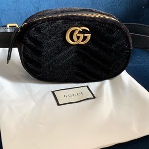 Gucci Marmont Matelasse Belt Bag